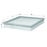 Filtro de aire MAHLE ORIGINAL LX 579