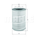 Filtro de aire MAHLE ORIGINAL LX 604/1