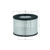Filtro de aire MAHLE ORIGINAL LX 606