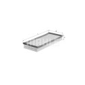 Filtro de aire MAHLE ORIGINAL LX 662