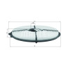 Filtro de aire MAHLE ORIGINAL LX 733
