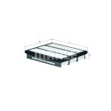 Filtro de aire MAHLE ORIGINAL LX 839