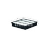 Filtro de aire MAHLE ORIGINAL LX 843