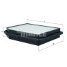 Filtro de aire MAHLE ORIGINAL LX 849