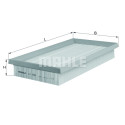 Filtro de aire MAHLE ORIGINAL LX 936
