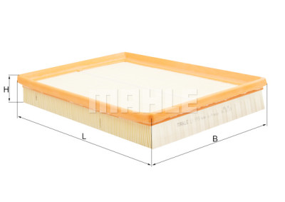 Filtro de aire MAHLE ORIGINAL LX 999