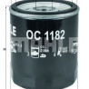 Filtro de aceite MAHLE ORIGINAL OC 1182