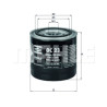 Filtro de aceite MAHLE ORIGINAL OC 23