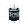 Filtro de aceite MAHLE ORIGINAL OC 28