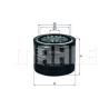 Filtro de aceite MAHLE ORIGINAL OC 286