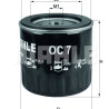 Filtro de aceite MAHLE ORIGINAL OC 7