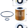 Filtro de aceite MAHLE ORIGINAL OX 413D1