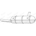 Silenciador posterior
