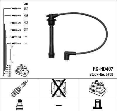 Juego de cables de encendido