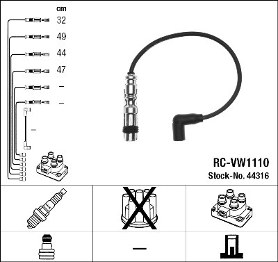 Juego de cables de encendido