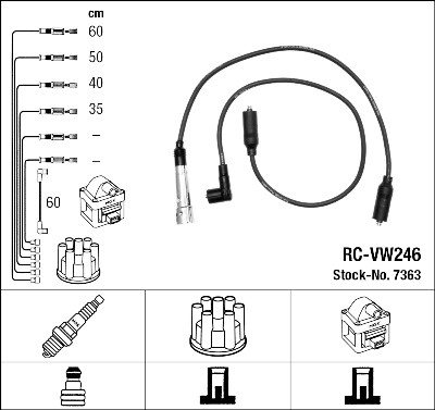 Juego de cables de encendido