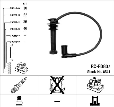 Juego de cables de encendido