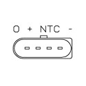 Sensor, presión colector de admisión