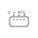 Sensor, presión colector de admisión