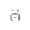 Sensor, presión colector de admisión