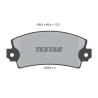 Pastillas de freno TEXTAR 2029301