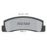 Pastillas de freno TEXTAR 2066001