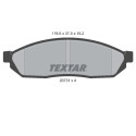 Pastillas de freno TEXTAR 20731 01