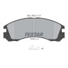 Pastillas de freno TEXTAR 21-37001