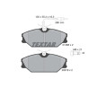 Pastillas de freno TEXTAR 2138802