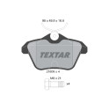 Pastillas de freno TEXTAR 2160601