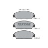 Pastillas de freno TEXTAR 2187901