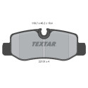 Pastillas de freno TEXTAR 2210101