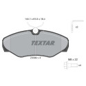 Pastillas de freno TEXTAR 2309902