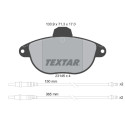 Pastillas de freno TEXTAR 23146 01