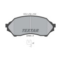 Pastillas de freno TEXTAR 2349002