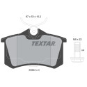 Pastillas de freno TEXTAR 2355406