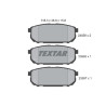 Pastillas de freno TEXTAR 24058 01