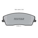 Pastillas de freno TEXTAR 2416601