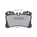 Pastillas de freno TEXTAR 24245 01