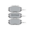 Pastillas de freno TEXTAR 24375 01