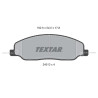 Pastillas de freno TEXTAR 24513 01