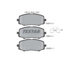 Pastillas de freno TEXTAR 24910 01