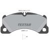 Pastillas de freno TEXTAR 25007 01