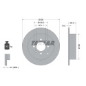Kit frenos, freno de disco BrakeBox, Pad and Disc Kit