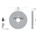 Kit frenos, freno de disco BrakeBox, Pad and Disc Kit