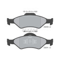 Kit frenos, freno de disco BrakeBox, Pad and Disc Kit TEXTAR 89005700