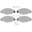 Kit frenos, freno de disco BrakeBox, Pad and Disc Kit TEXTAR 89006600