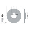 Kit frenos, freno de disco BrakeBox, Pad and Disc Kit