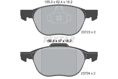 Kit frenos, freno de disco BrakeBox, Pad and Disc Kit