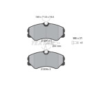 Kit frenos, freno de disco BrakeBox, Pad and Disc Kit